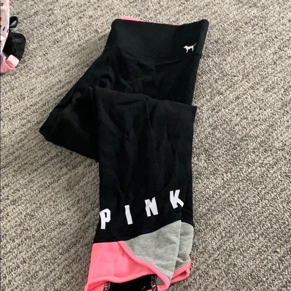 Pink leggings small nwot